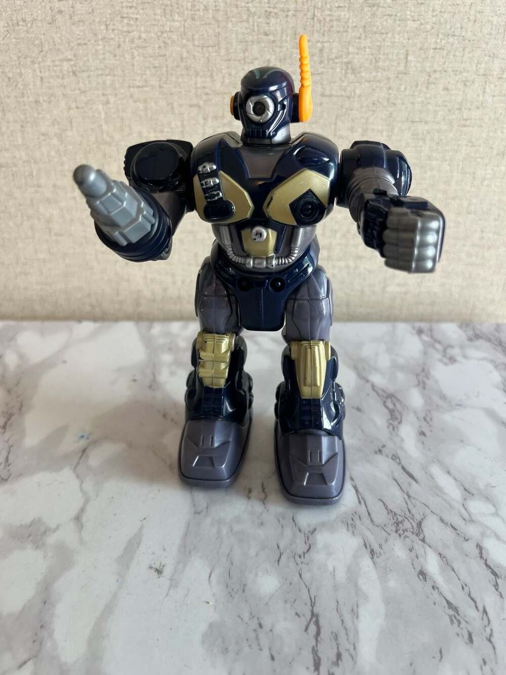 Hap-P-Kid Battery Operated Rolling Robot Toy